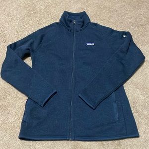 Patagonia Woman’s Better Sweater Fleece Jacket - Size Large in Navy